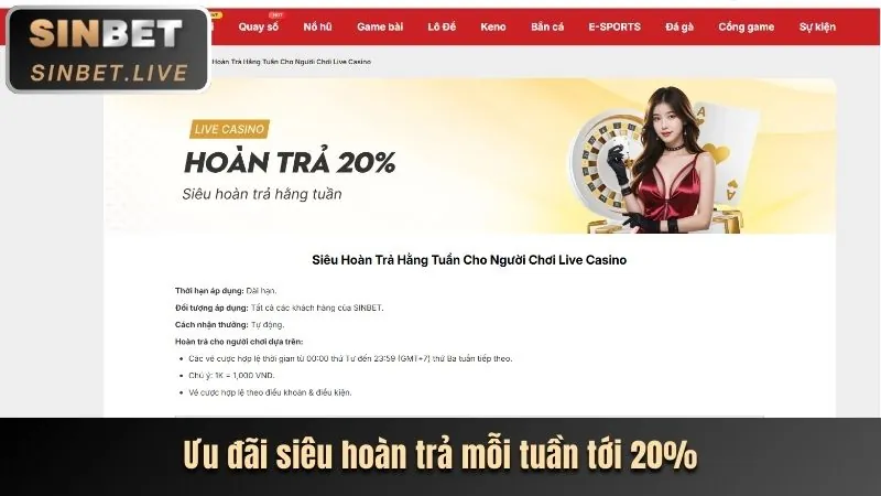 Ưu Đãi Tân Thủ